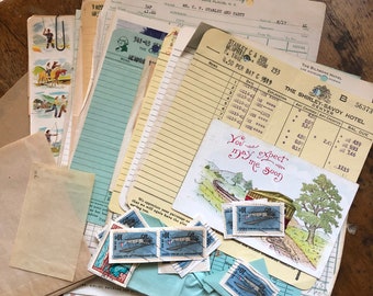 Just A Little Stack Of Vintage Ephemera of Their Travels