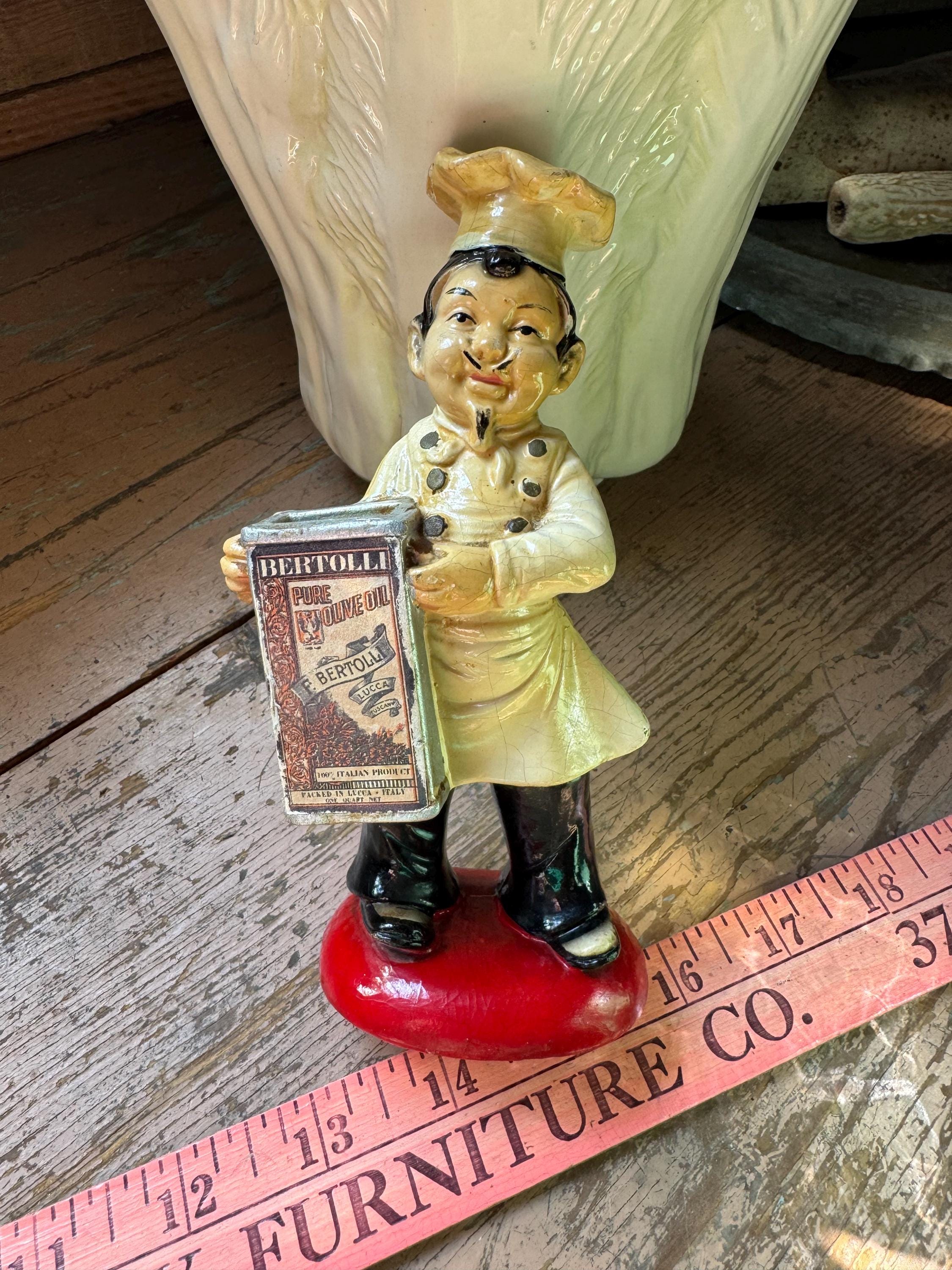Vintage Chef Figurine - Etsy