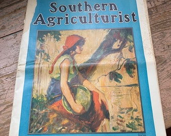 Definitely Gonna Be Able To Pull Dome Cool Graphics From This 1930s Southern Agriculturist Magazine