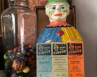 Did You Keep Your Vintage Circus Tickets This NEat