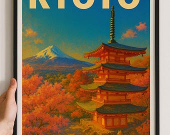 Yamaguchi Wall Art, Yamaguchi Japan Print, Yamaguchi Watercolor, Yamaguchi Gift, Travel Poster, Housewarming Gift