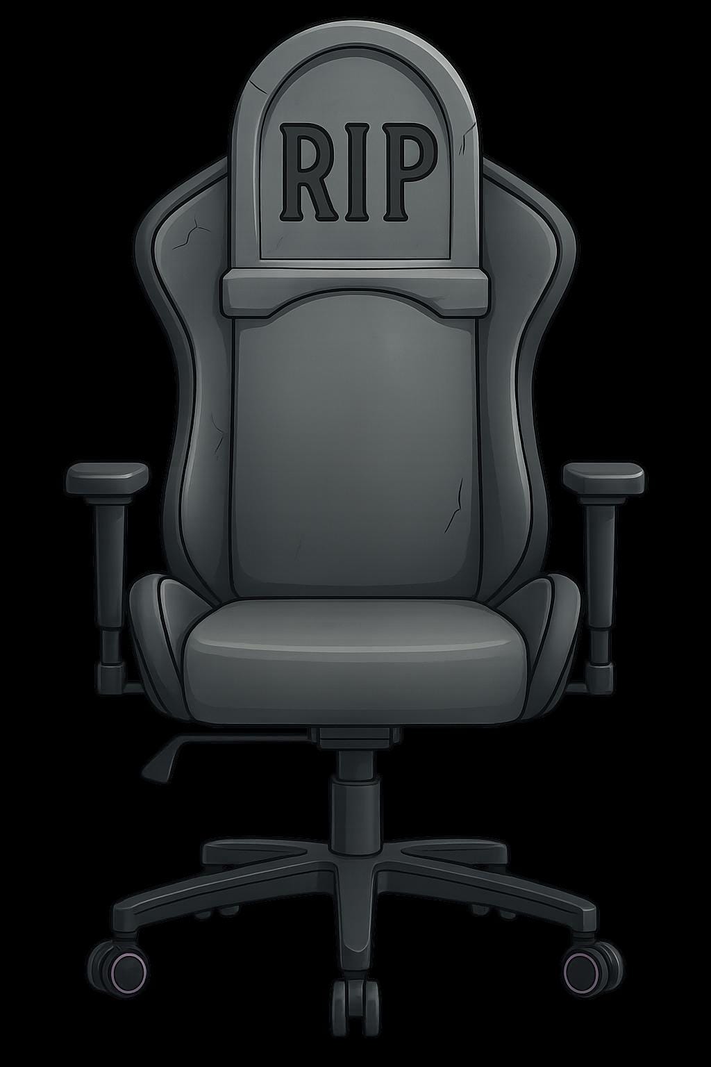 Goth Gaming Chair