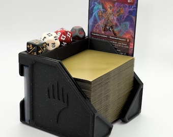 MTG Commander EDH Deck Organizer, Dice & Token Card Caddy