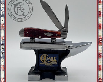 Case XX 07420 Tony Bose Eureka Jack Jigged Chestnut Bone Knife