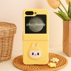 Cute Hinge Phone Case for Samsung Galaxy Z Flip 3/4/5/6/7 – Shockproof Protective Cover
