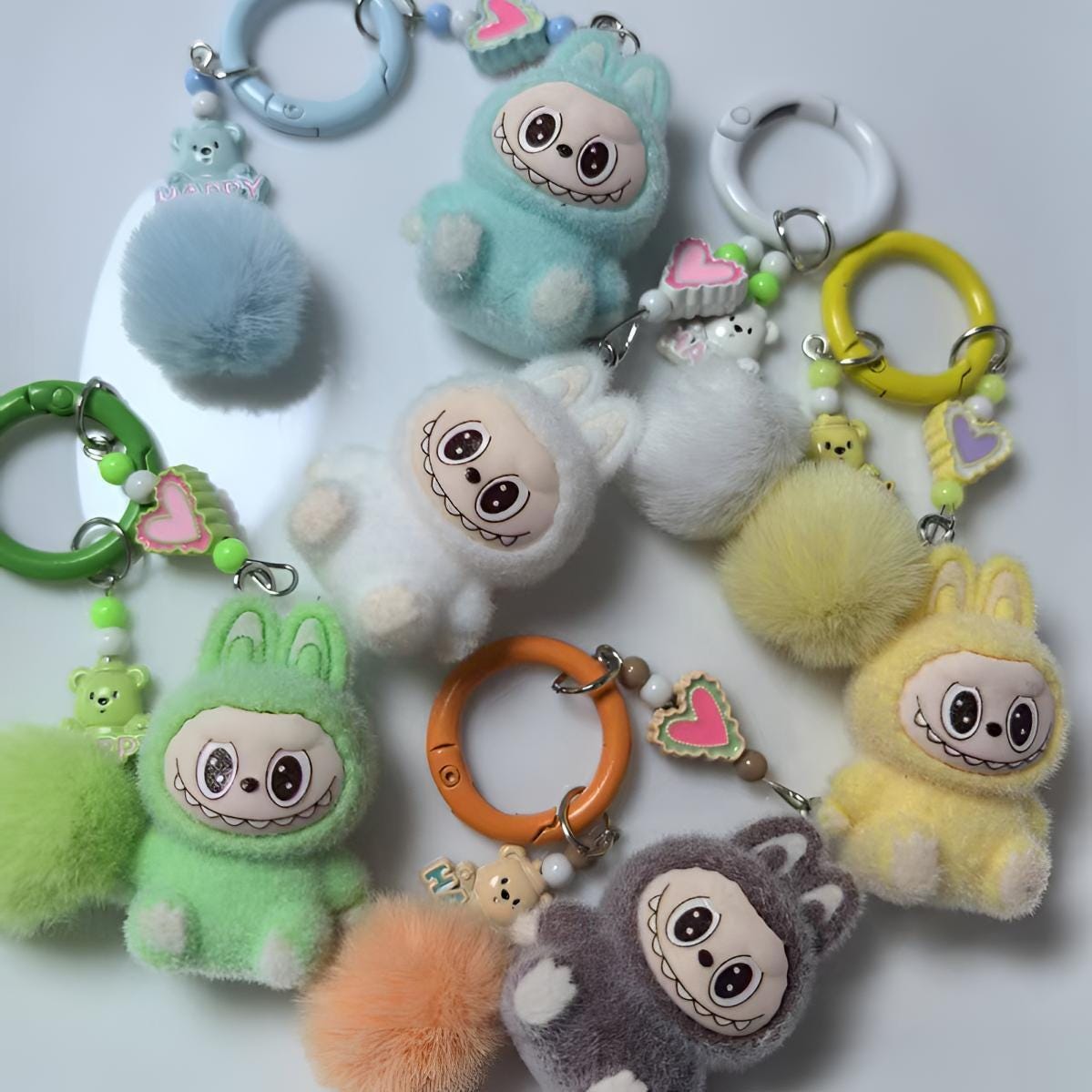 Labubu popmart keychain - Etsy 日本