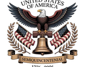 Imagen PNG del 250 aniversario de EE. UU., clipart de águila patriótica (descarga digital)