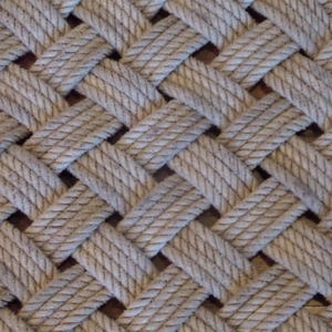 Nautical Rope Rug 20 X 20 Tightly Woven Knotted - Etsy