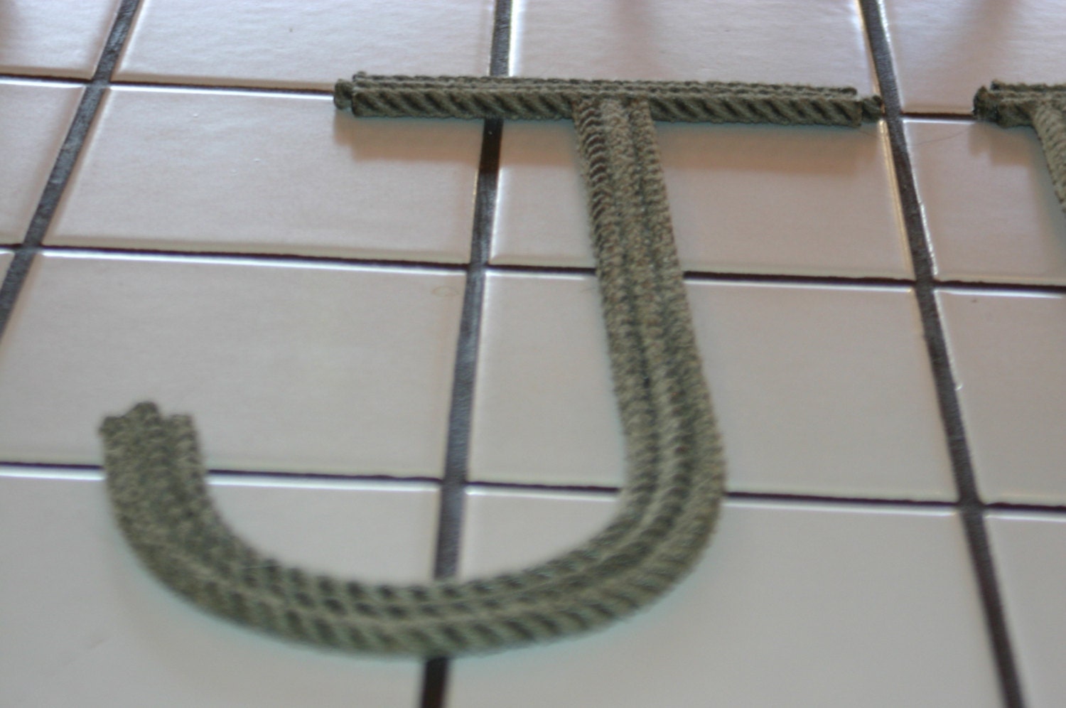 Rope Letters 12 Inch Nautical Nursery Decor Spell Your Childs - Etsy