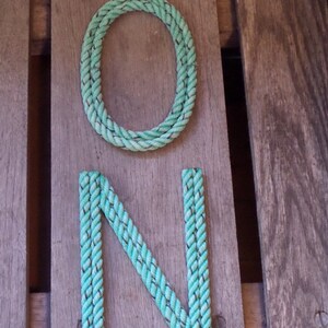 Custom Rope Letters & Numbers for Wall Decorgreat for - Etsy