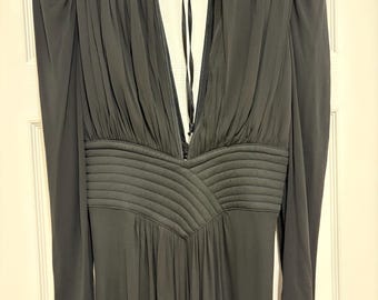 Vestido negro vintage Wayne Clark Aline Marelle – Talla 6 (EE. UU.) / 8 (Canadá)