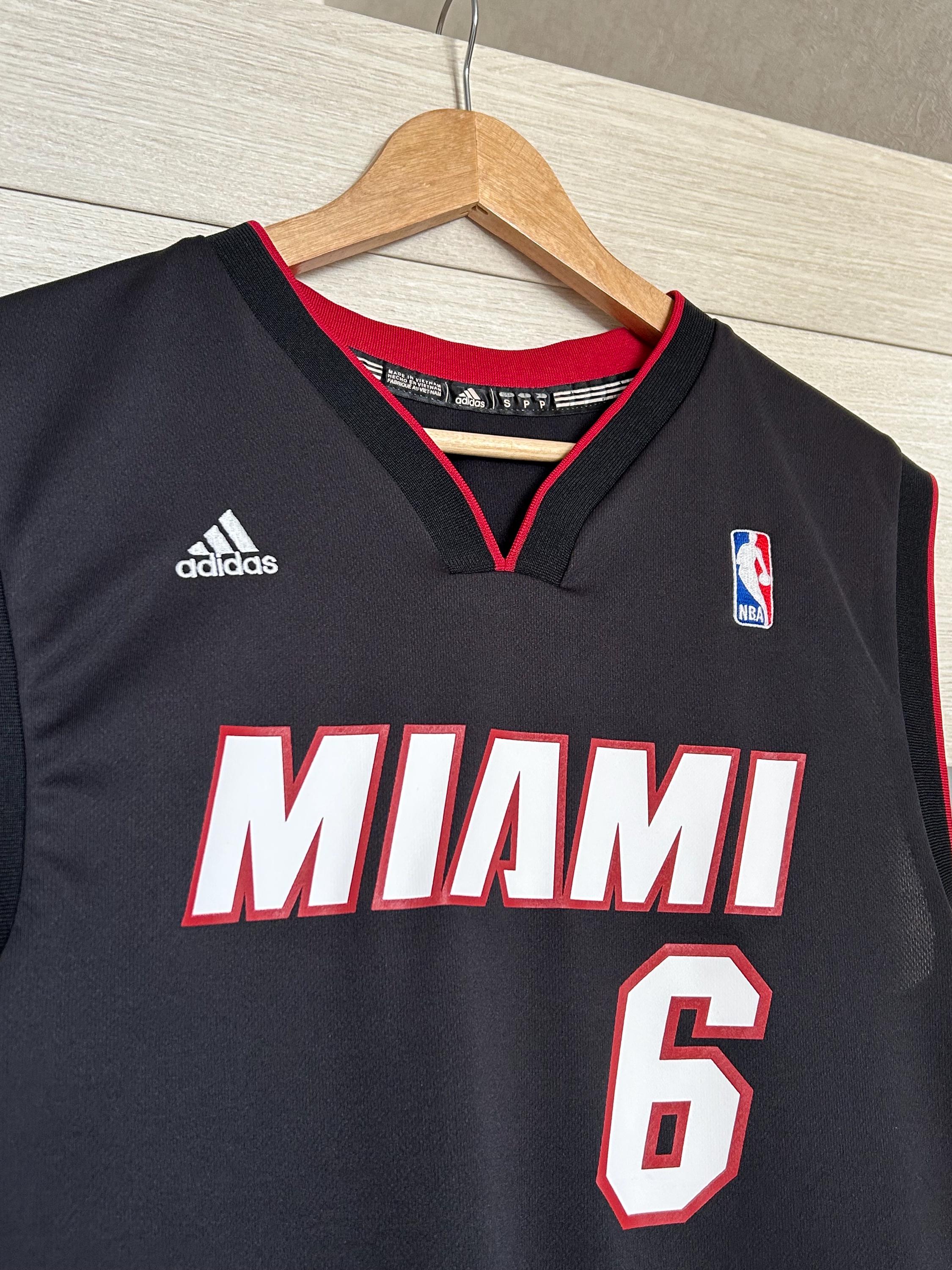 Adidas NBA Miami Lebron James 6 Vintage Man's Jersey Size S - Etsy