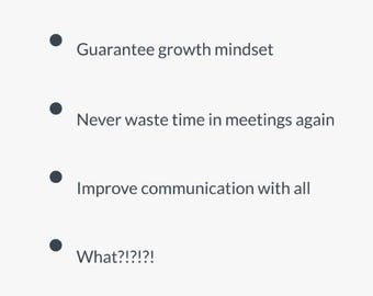 Geanimeerde les over groeimindset: leiderschap, HR, activeringstraining