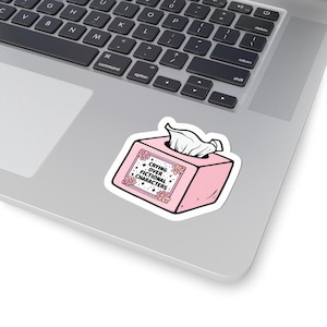 Crying Over Fictional Characters Kiss-Cut Stickers | Cute Decor for Laptops, Notebooks, Water Bottles, Gifts for Book Lovers, Fun [...]