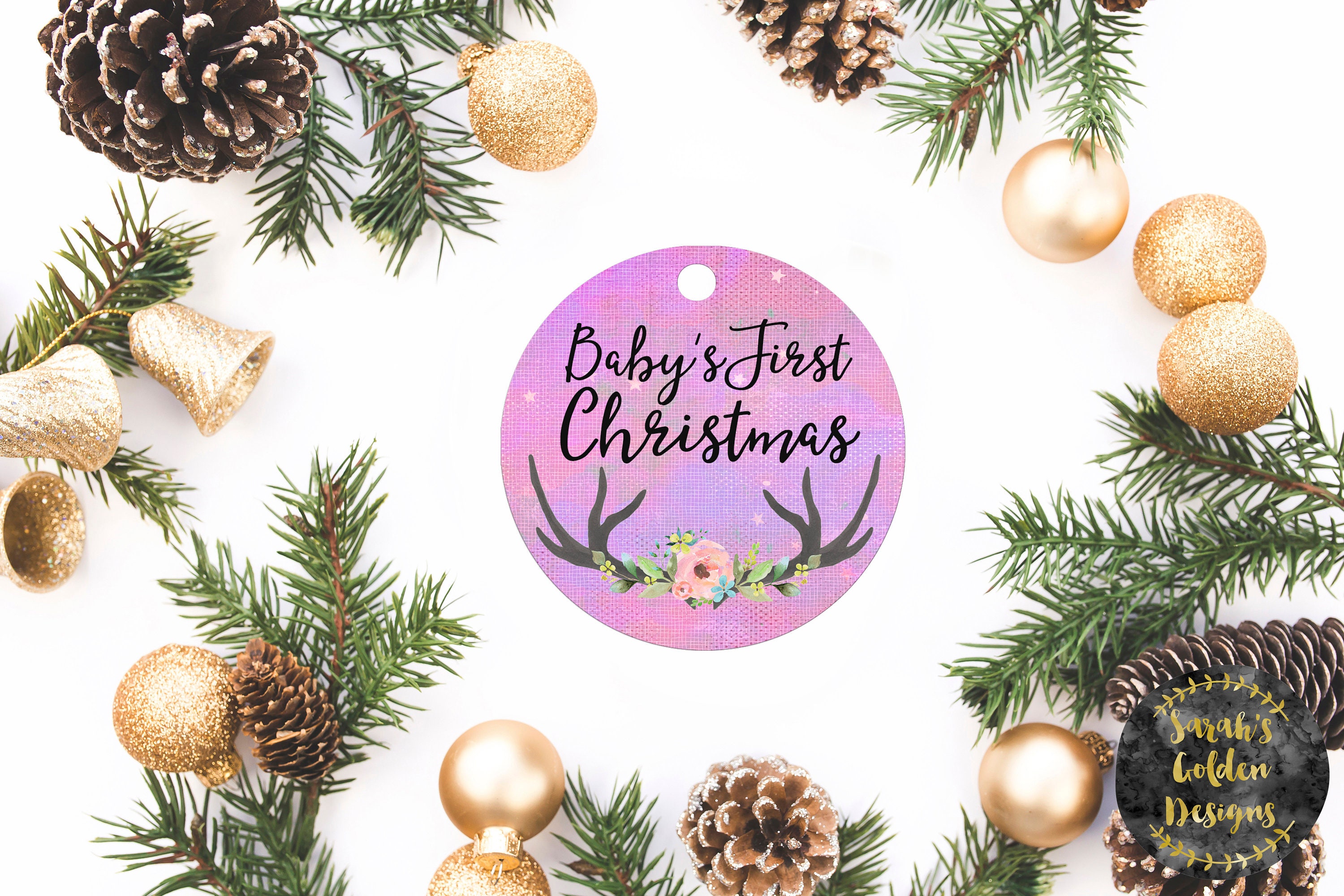 baby shower ornaments