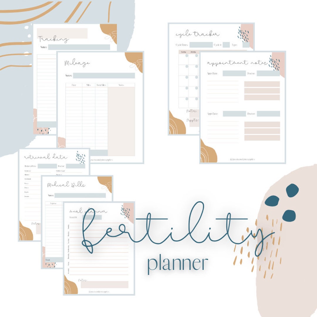 IVF Planner Infertility Planner Goodnotes Planner Template ivf-planner-infertility-planner-goodnotes-planner-template