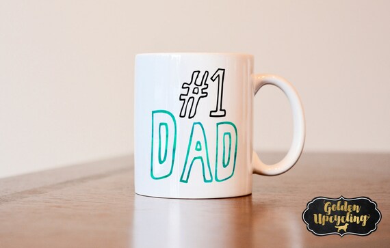 number one dad mug