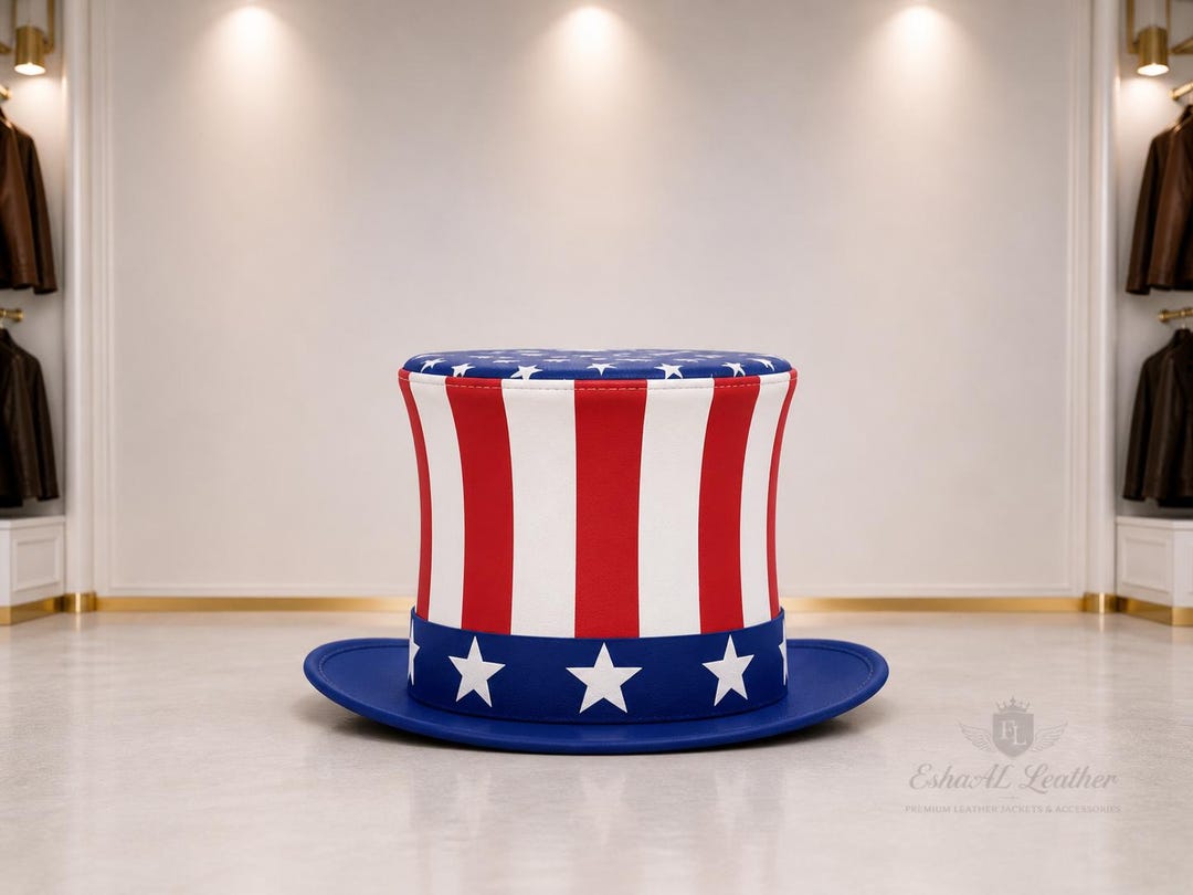 Uncle Sam Hat American Flag Top Hat 4th of July Hat USA Patriotic Hat ...