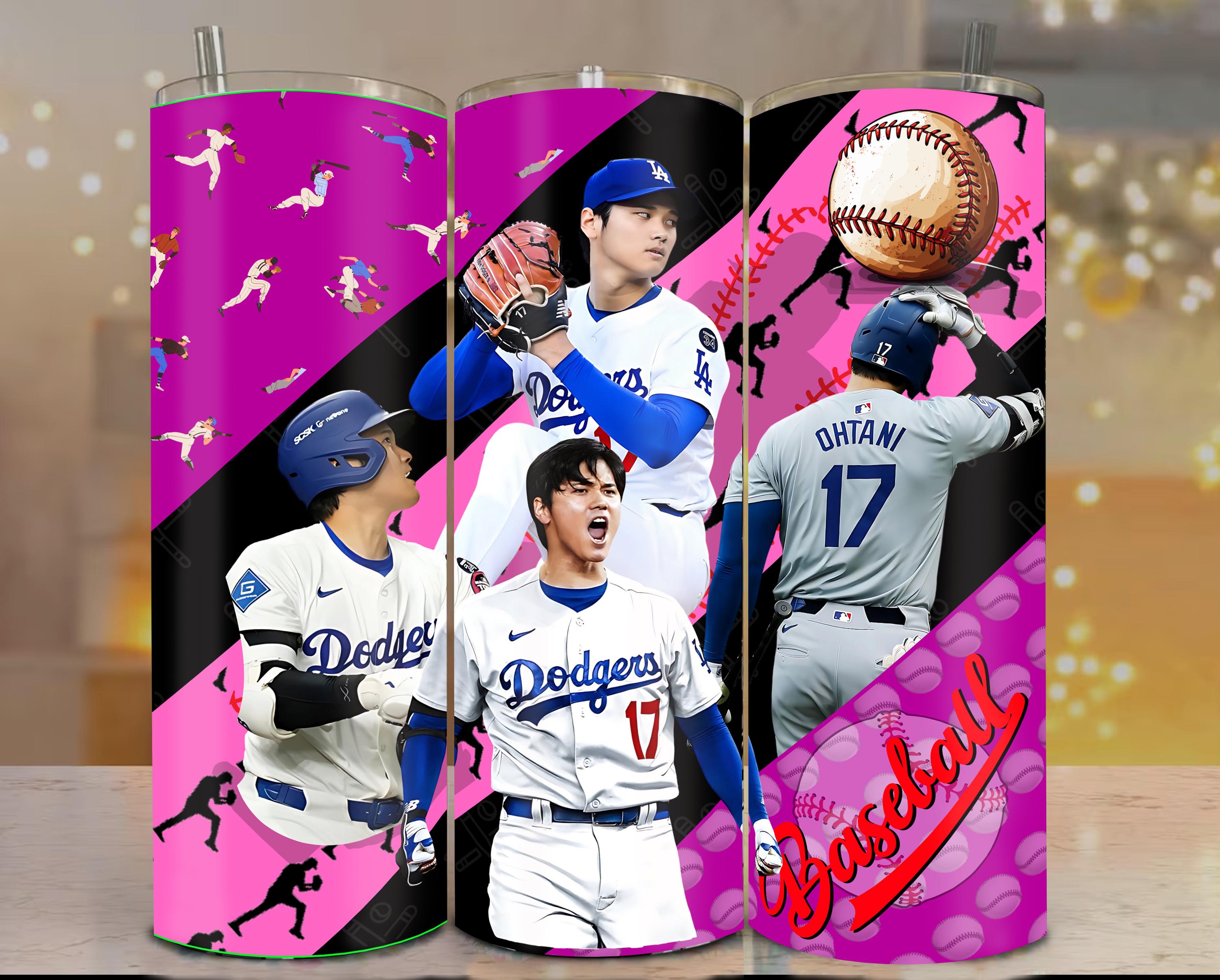 Shohei Ohtani Tumbler Wrap: Baseball PNG |20oz Sublimation Print