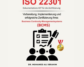 Kit di certificazione ISO 22301 BCMS – Modelli e risorse complete per la continuità aziendale (eBook, PDF, Word)