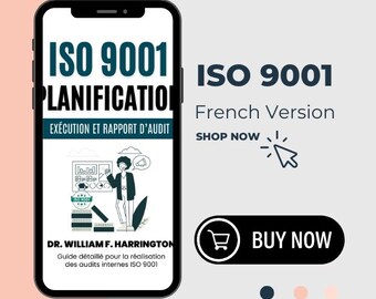 Guida all'audit ISO 9001: Manuale di audit interno in francese (eBook e cartaceo) / Download immediato