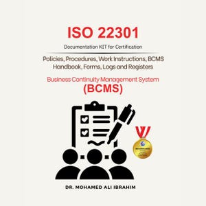 ISO 22301-certifieringspaket: Policyer, procedurer, handbok (direkt nedladdning)