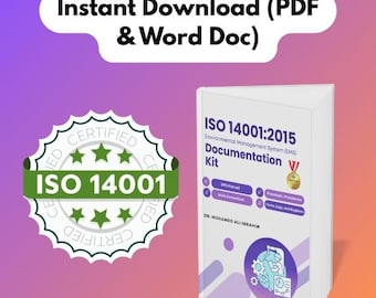 Kit di certificazione ISO 14001: guida completa con modelli, policy, procedure e registri