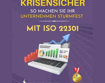 eBook sulla continuità aziendale ISO 22301 – Guida completa (PDF, Word Doc) / Versione tedesca / Download immediato