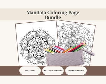 Dibujos para colorear de mandalas: 10 diseños imprimibles para relajarse (descarga en PDF y PNG)