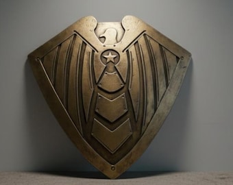 Super Soldier Shield Replica – Metal Cosplay Prop, TV Show Inspired