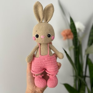 Handmade Amigurumi Toy, Handmade Amigurumi Bunny Toy