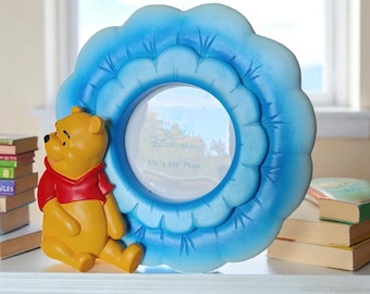 ヴィンテージ ディズニーストア くまのプーさん ブルークラウド 樹脂製