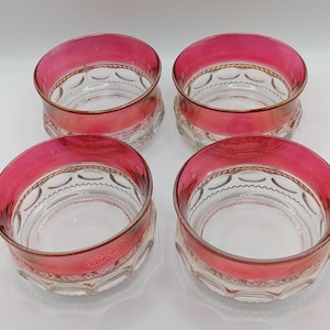 Tiffin Franciscan Kings Crown Ruby Flashed Bowl