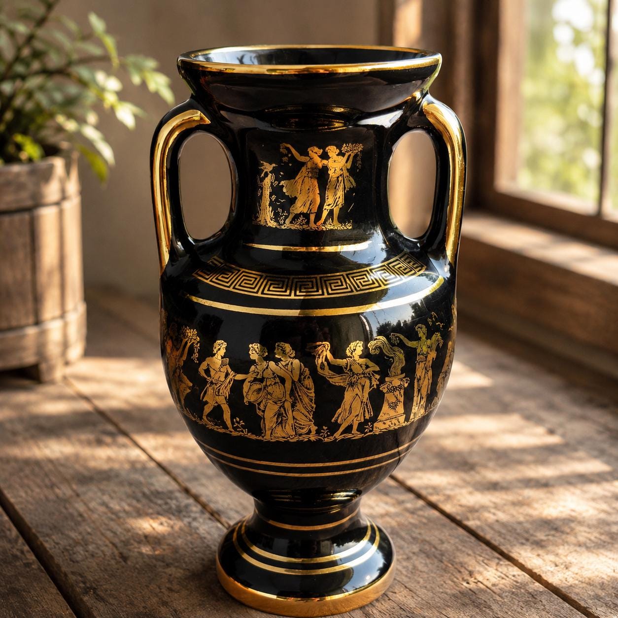 Greek ceramic vase - Etsy 日本