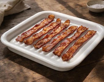 Vintage Corning Ware MR-2 Rack 12” Replacement Insert Milk Glass Roasting Rack Oven Bacon Tray Kitchen Cookware