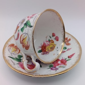 Royal Stafford &quot;Blossoms&quot; Bone China Teacup and Saucer