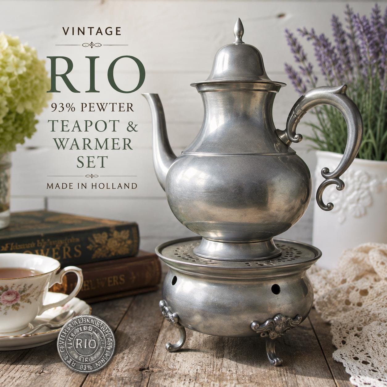 Rio Holland Pewter - Etsy