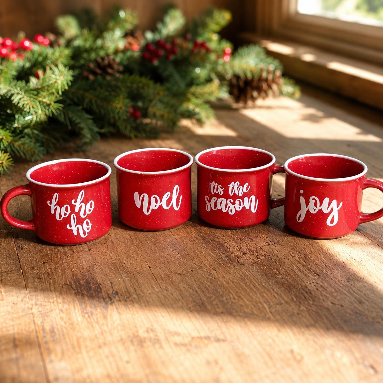 Christmas espresso cup