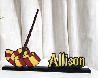 Customized Wizard Witch Figure, 3D Printed Gift, Unique Wizard Witch Gift Idea, Custom Sculpture, Home Decor