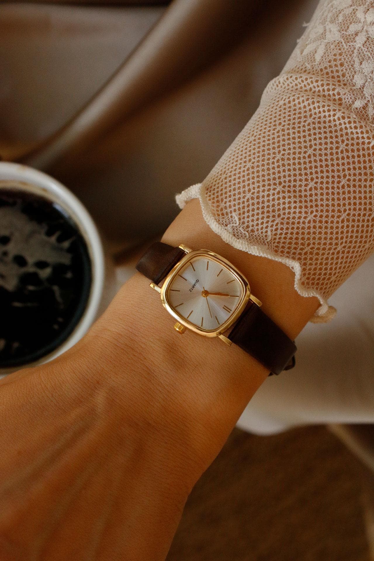 Écrin Coussin Luxe Cuir - Boite Cadeau Montre