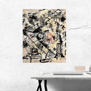 Madre-pintura original