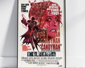 キャンディマン 11x17 ホラー映画ポスター ウォールアートプリント