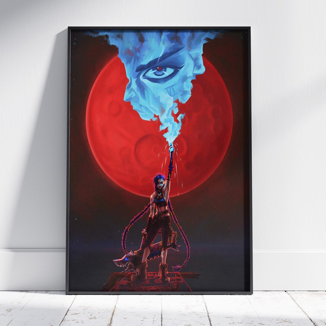 Arcane Rolled Canvas, Wall Decor, Fan Art, Poster, Print - Etsy