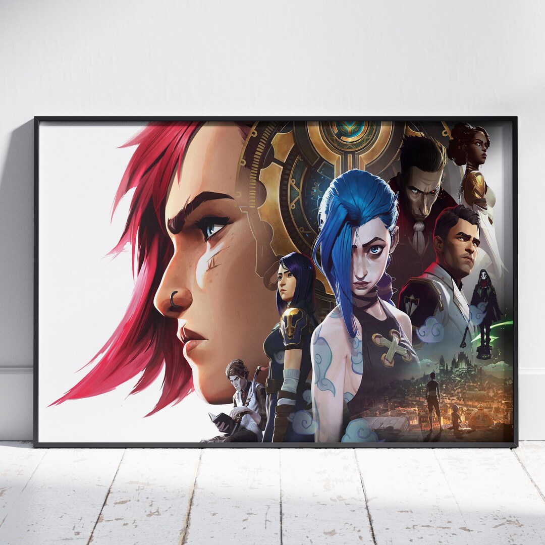 Arcane Rolled Canvas, Wall Decor, Fan Art, Poster, Print - Etsy