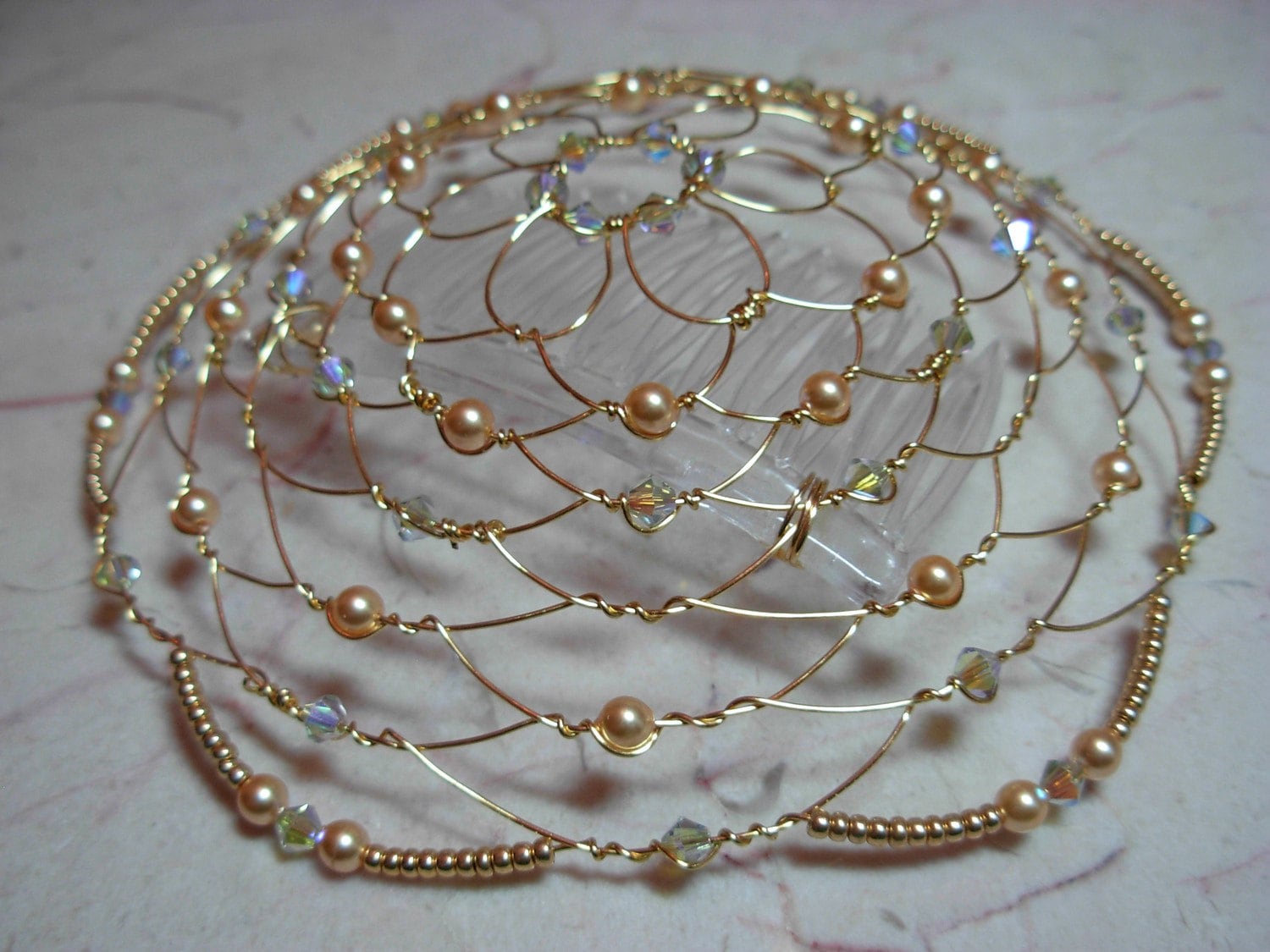 Gold Wire Kippah - Etsy