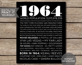 Personalized 1964 60th Birthday - Il 340x270.5629040603 25xe 