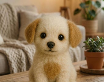 Realistic Amigurumi Dog Pattern • Cute Puppy Crochet Pattern PDF • Fluffy Puppy Toy Tutorial • Beginner Friendly Plush Dog DIY