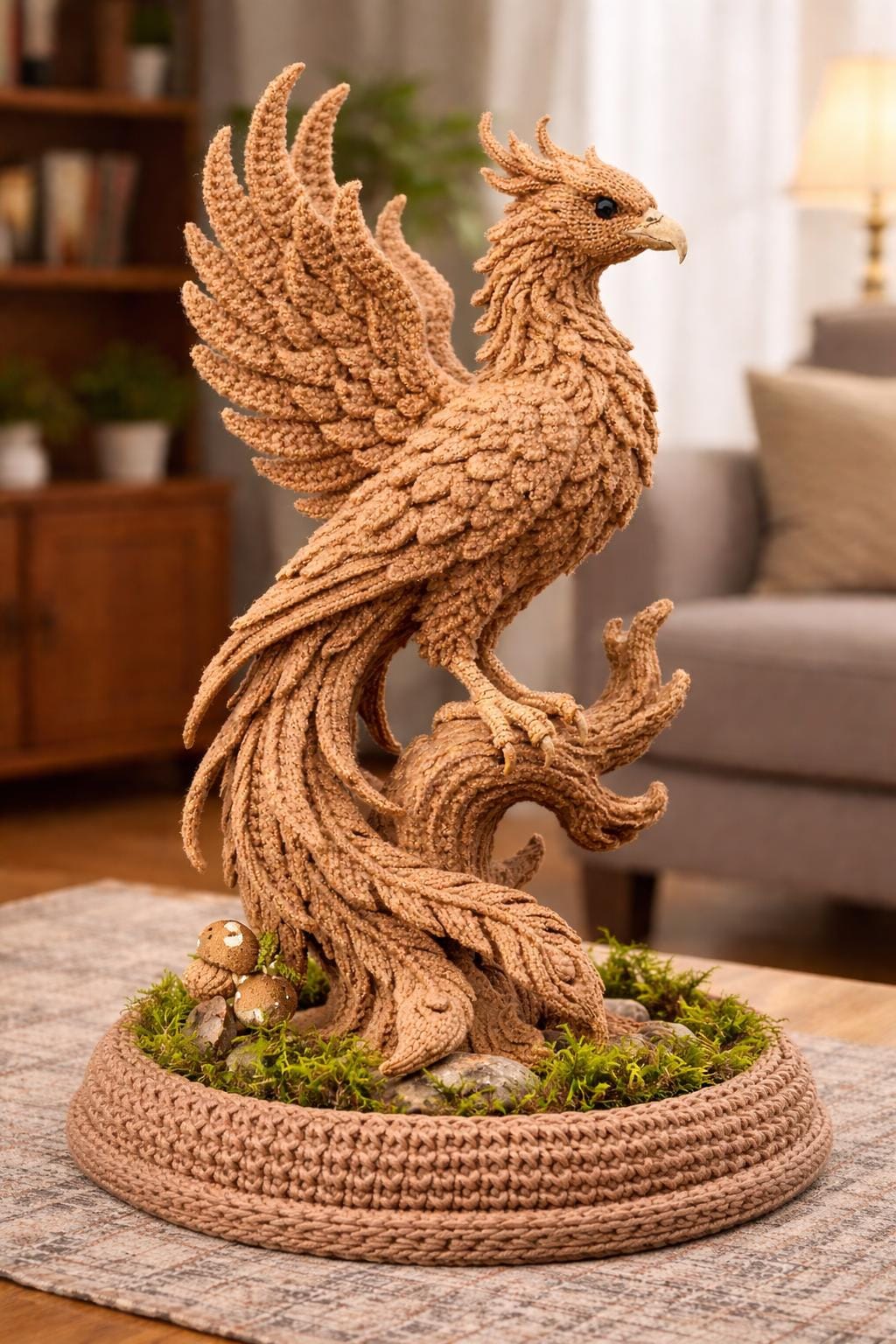 Realistic Phoenix Amigurumi Pattern