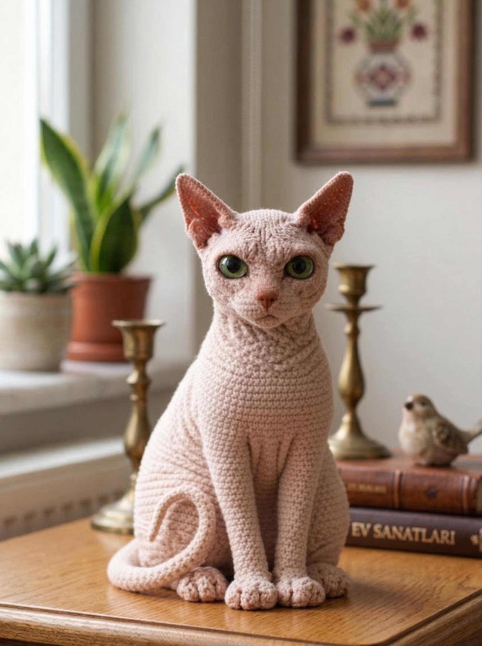 PETSHOP DUO : Maman Chat Sphynx N°3585 + Chaton N°3586 + Accessoires D'origine EUR 29,40 - FR