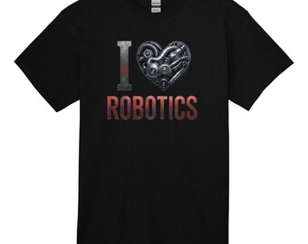 Camiseta de robótica: ropa de competición artesanal